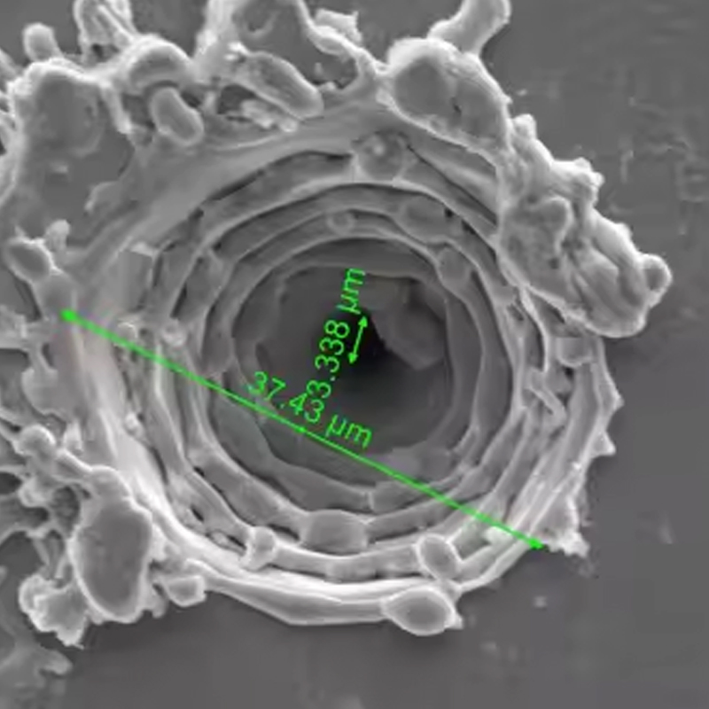 Precisielasermicrovia's